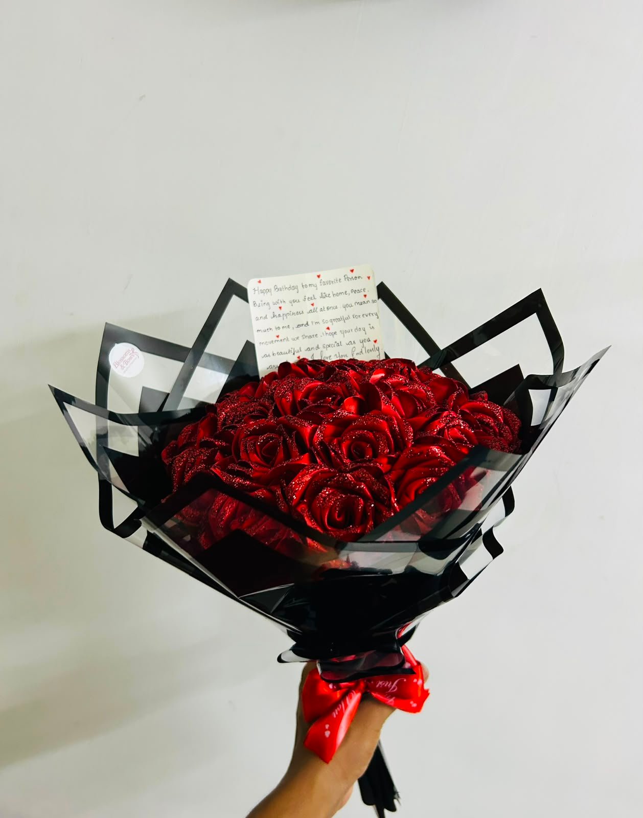 Eternal bouquet (18 roses )