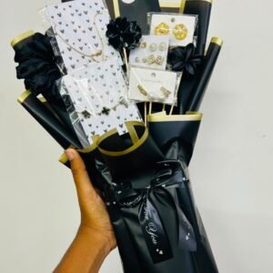 Luxury Jewels and Bouquet Gift Hampers
