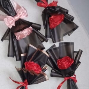 Single rose bouquet