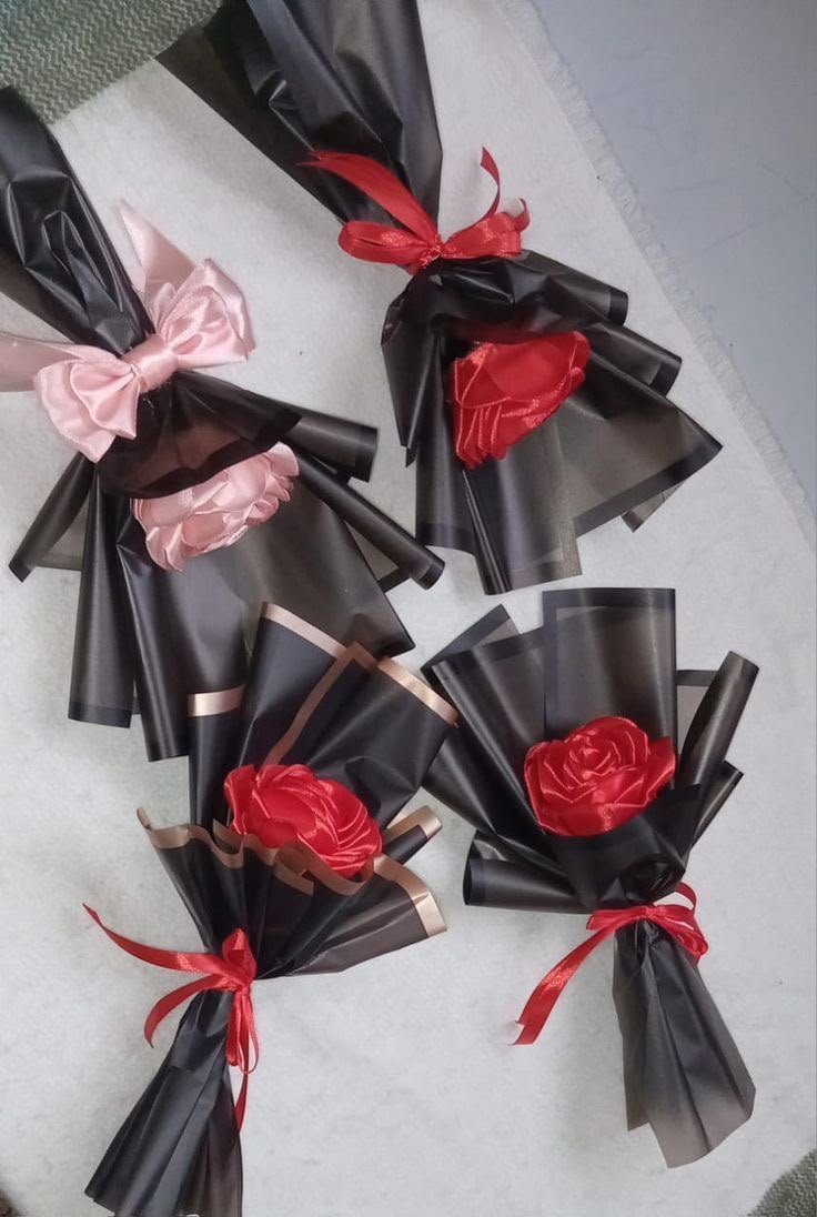 Single rose bouquet