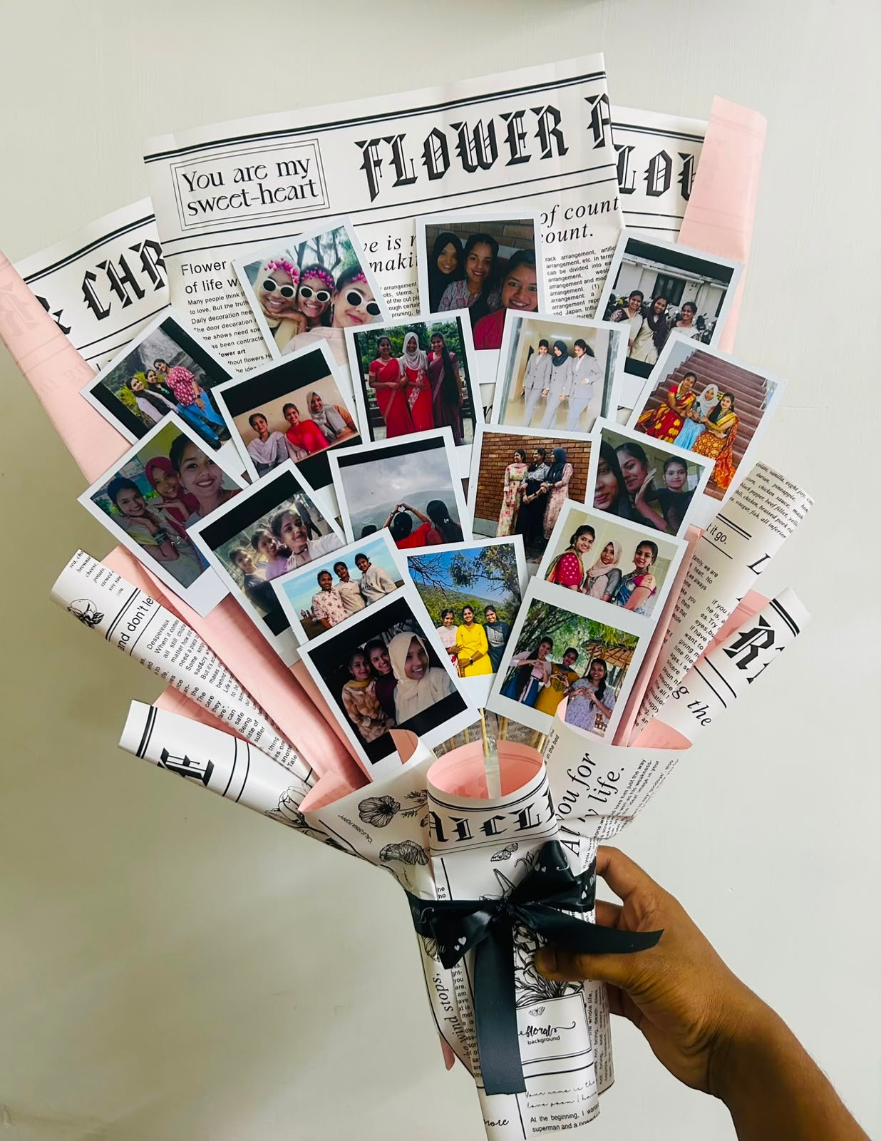Poloriods bouquet