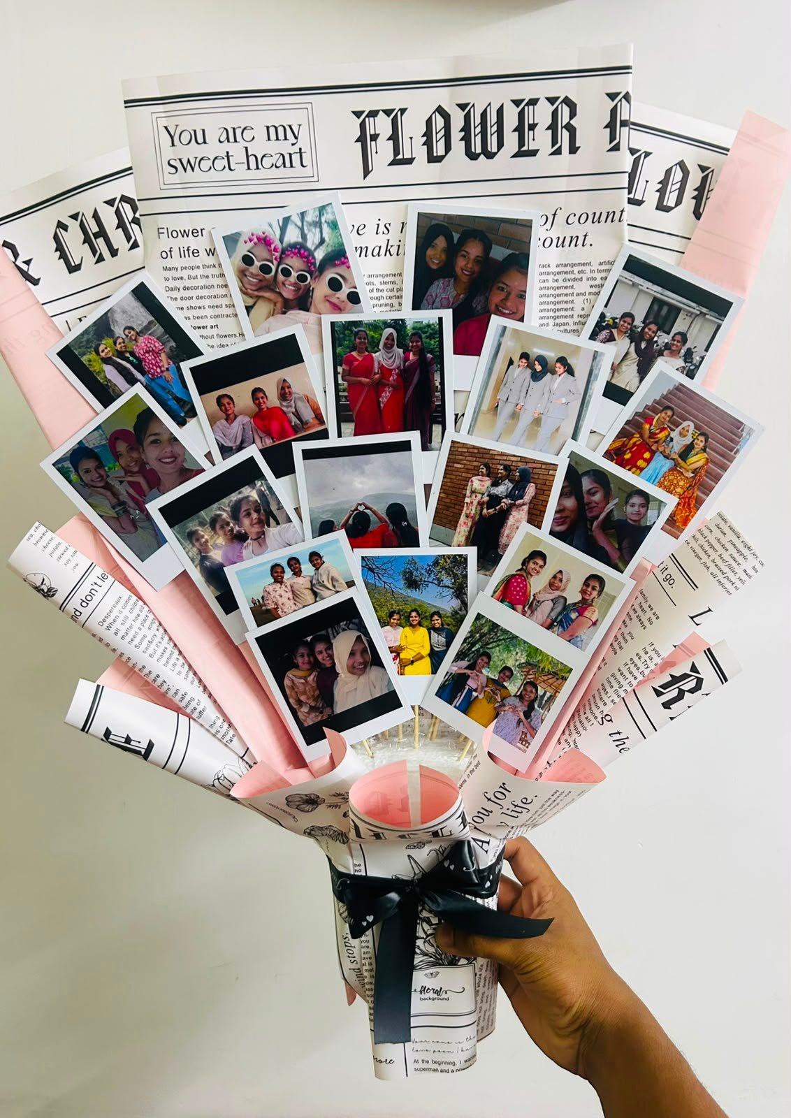 Poloriods bouquet
